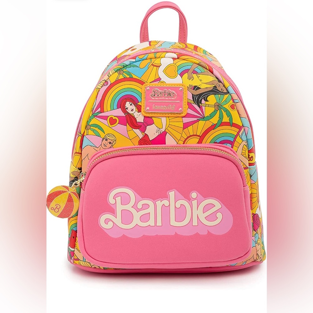 💖RARE NWT 2 Piece BARBIE Fun in the Sun Mini Backpack 🎒 & Wallet SET💖 - Picture 3 of 12